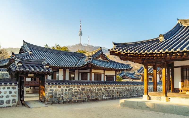 Hàn Quốc 4N4Đ: Seoul – Nami – Làng Cổ Namsan Hanok – Tháp Namsan – Seoul Rose Festival