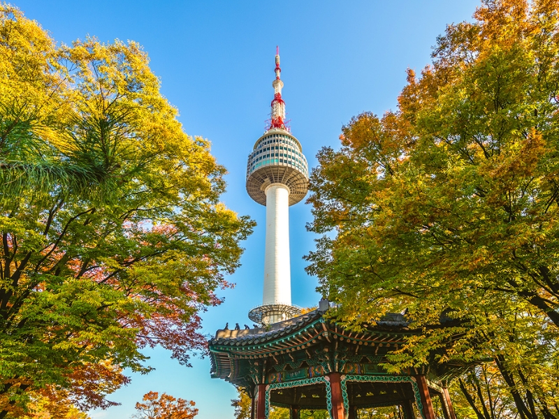 Hàn Quốc: Seoul – Nami – Tháp Namsan – Công viên Everland